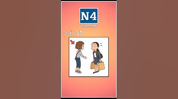 JLPT N4 Listening Practice-3