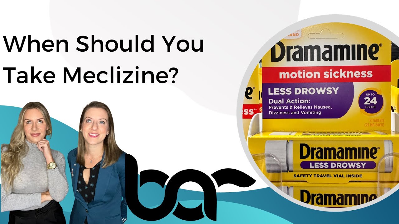 When Should You Take Meclizine YouTube When Should You Take Meclizine YouTube