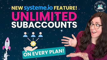 Systeme.io Subaccounts Explained: How They Work & Why You Need Them