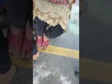 Boy in girl suit at lahore