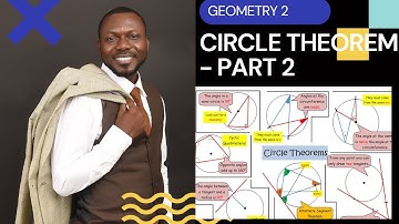 PLANE GEOMETRY 2 - CIRCLE THEOREMS (PART 2) EXPLAINED USING GRAPHICAL REPRESENTATIONS