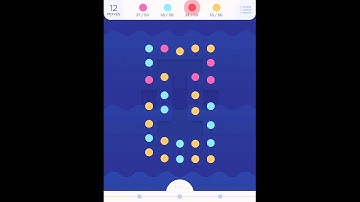 TwoDots: Level 26 (Ver 2 - No Power-ups) Walkthrough (Two Dots)