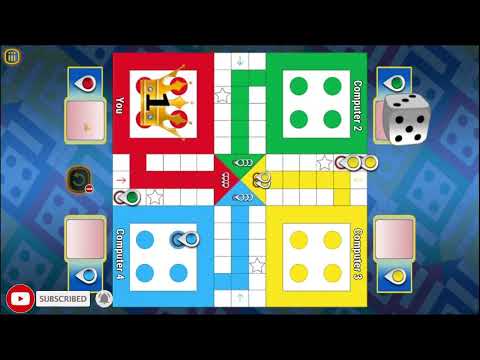 Super Contest In Ludo 4 Players Gameplay 