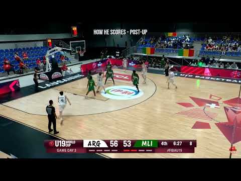 Tyler Kropp - Argentina - FIBA U19 World Cup Early Rounds Highlights