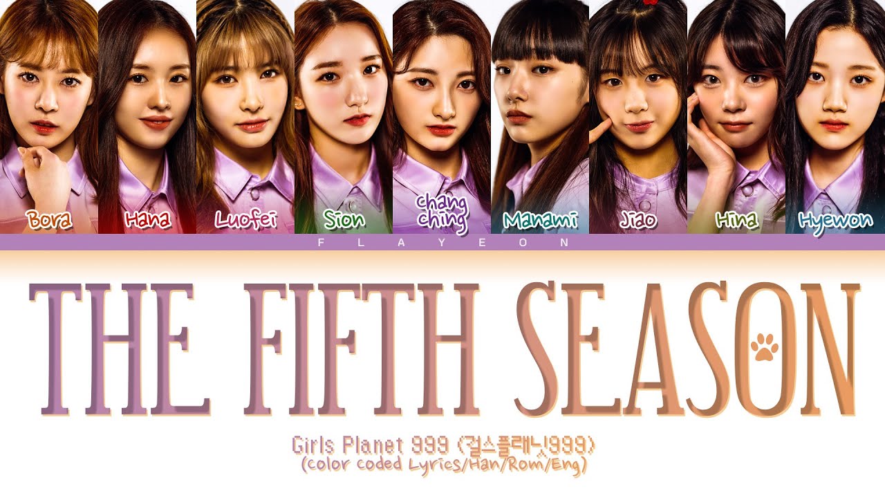 GP999] Our Season (우리의 여름)- The Fifth Season (original: OH MY