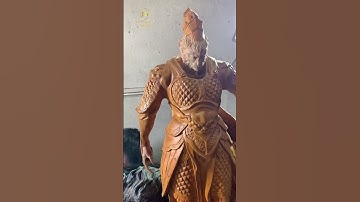 Nghệ Thuật Điêu Khắc Tượng Gỗ l Đồ Gỗ Đức Nghĩa #shorts