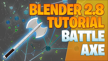 Modeling a battle axe - Blender 2.8 Tutorial