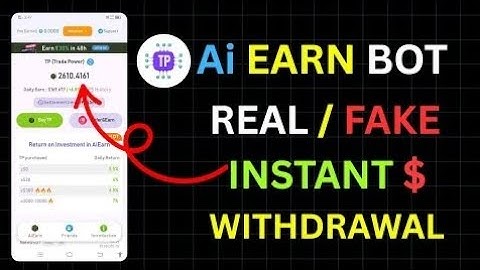 👇📢 AI Earn Telegram Bot – Real & Long-Term Platform 💰🚀 