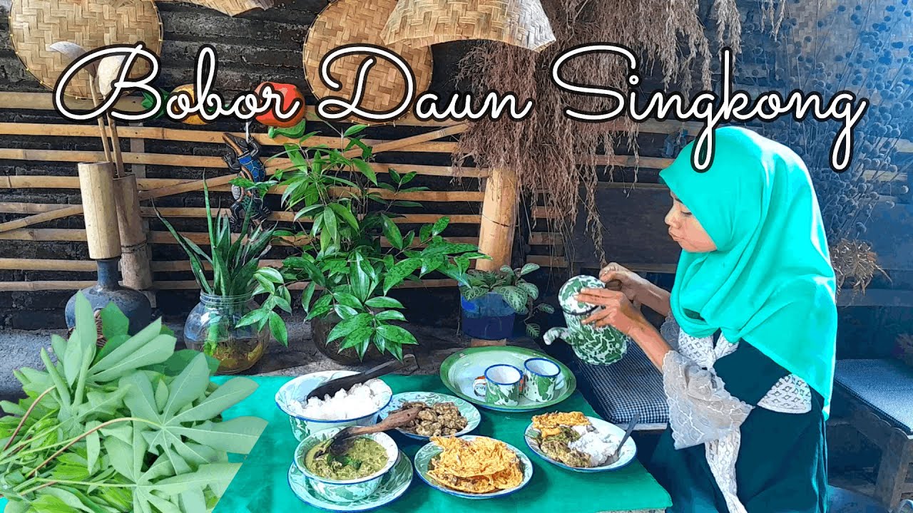 ВОСХИТИТЕЛЬНОСТЬ ДЕРЕВЕНСКОЙ КУХНИ | ПРОСТО ГОТОВИМ БОБОР ИЗ ЛИСТЬЕВ МАНИОКИ, АНЧОРИ ПЕЙЕК, БАКВАН