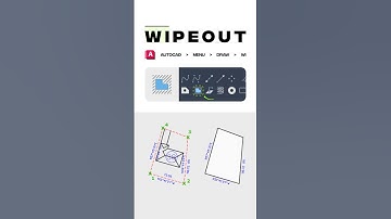 AutoCAD WIPEOUT Tutorial | Learn WIPEOUT Command in AutoCAD #AutoCAD #AutoCADTutorial #AutoCADTips