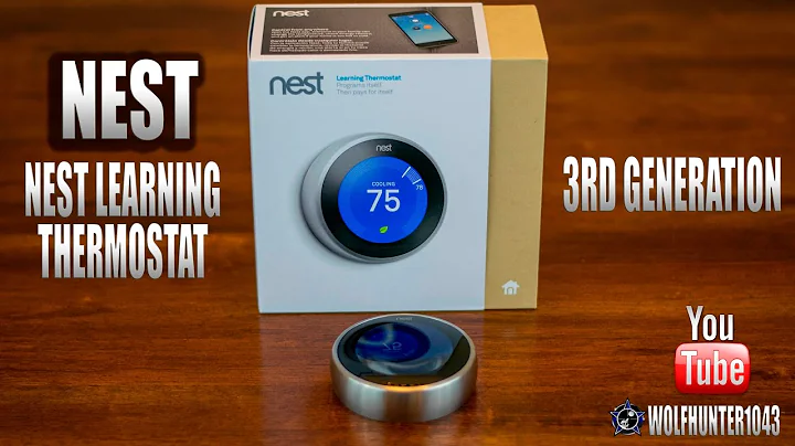 Nest Learning Thermostat 3rd Gen Unboxing/Install/Features/Review
