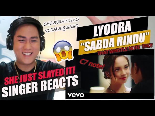 Lyodra - Sabda Rindu (Official Music Video) | SINGER REACTION class=