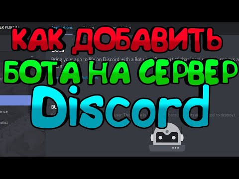 КАК ДОБАВИТЬ БОТА НА СЕРВЕР Discord НА Android