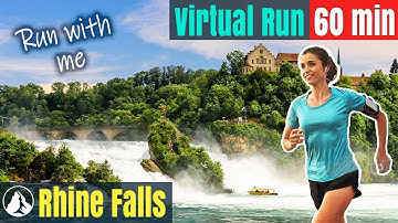 2022 Rheinfall Schweiz Wunderland | Running Video für Laufband Training | Virtual Run #34