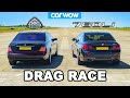 BMW 760Li vs Maybach: DRAG RACE *V12 Luxury*