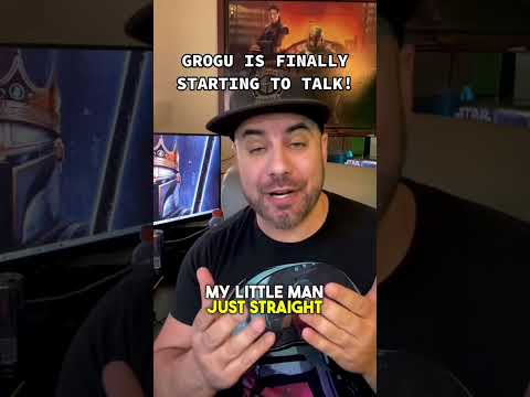 Grogu is talking!