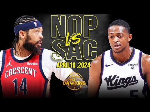 New Orleans Pelicans vs Sacramento Kings Full Game Highlights | 2024 Play-In | FreeDawkins