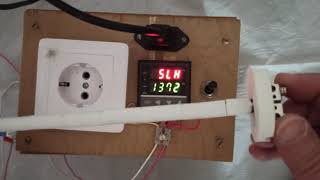 картинка: Настройка основных параметров терморегулятора REX-C100.