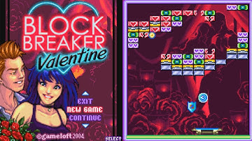 Block Breaker Valentine JAVA GAME (Gameloft 2004) FULL WALKTHROUGH
