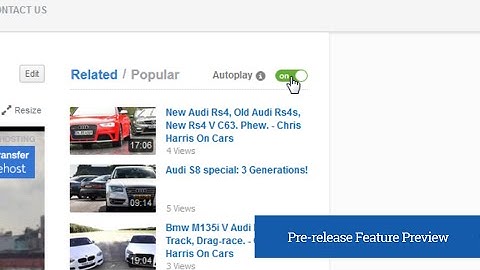 Upcoming feature: Auto-playback for related videos (PHP Melody v2.5)