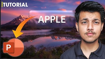 How to Make Apple Liquid Glass Effect In MS PowerPoint! 
