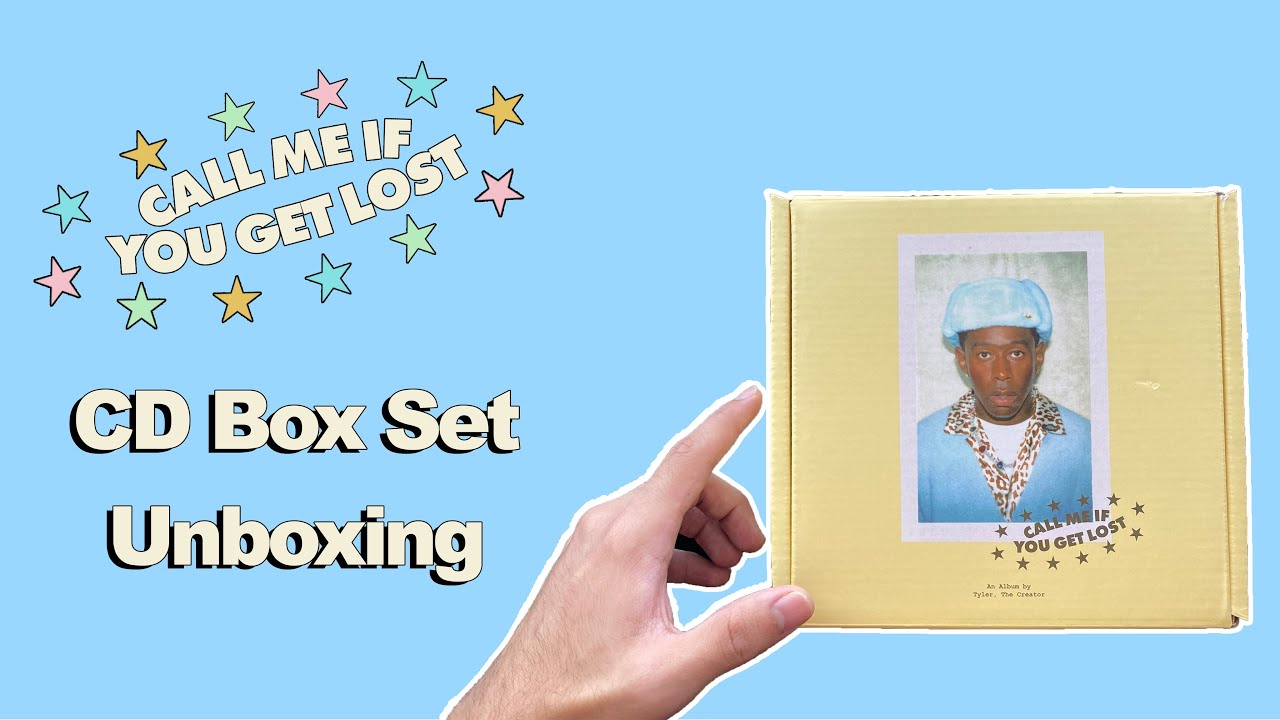 Tyler The Creator Call Me If You Get Lost Album Cd Box Set Unboxing Youtube