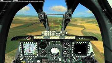 DCS A-10C - Basic VFR Landing