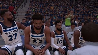 NBA 2K24 Playoffs Mode | NUGGETS vs TIMBERWOLVES GAME 2 | Ultra PS5 Gameplay 4th QTR