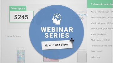 Webinar Series "How to use PIPES"