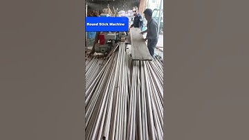Multiple Round Stick Machine For Broom Handle Using
