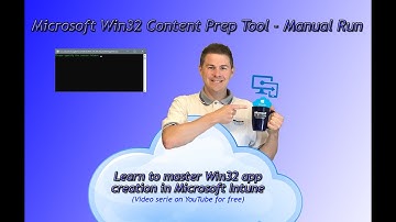 12. Win32 app creation Microsoft Intune: Microsoft Win32 Content Prep Tool - Manual Run (12/33)