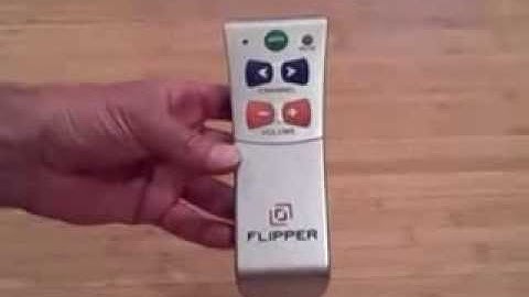 Flipper Two-Device Universal Low Vision Remote