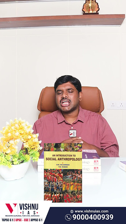 Best Books for Anthropology Optional | Vishnu IAS Academy