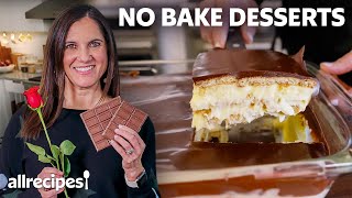 3 Easy Valentines Day Chocolate Desserts No-Bake Recipes Allrecipes