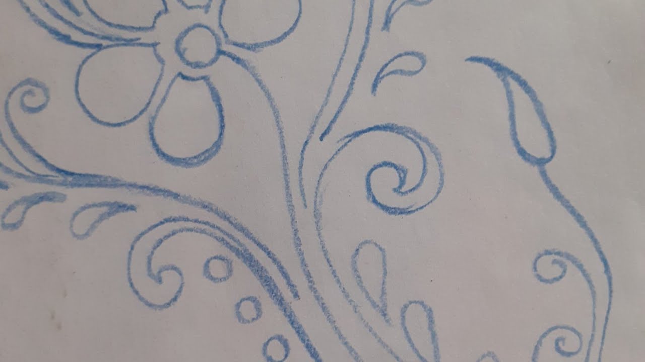 Simple Embroidery Design Drawing, hand embroidery design
