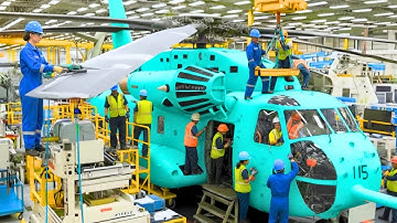 Inside the CH-53K King Stallion Factory Building the World’s Most Powerful Helicopter (Full Process)