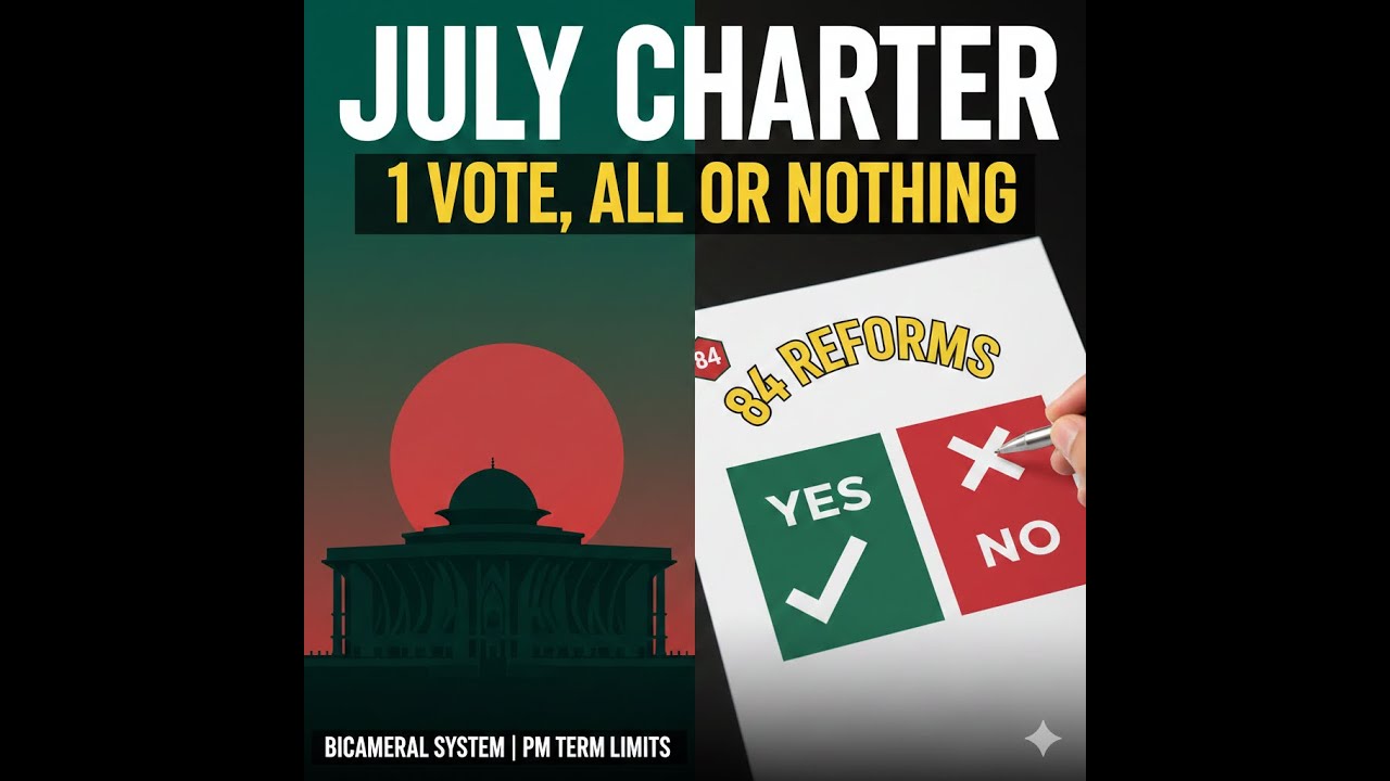 Analyzing the July Charter: Bangladesh Referendum Explained