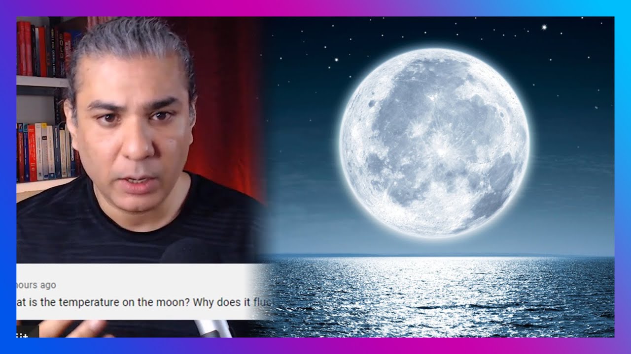 Moon Surface: Incredible Temperature Fluctuations