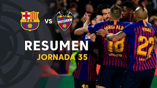 Resumen de FC Barcelona vs Levante UD (1-0)