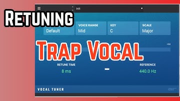 Retuning Trap Vocal with Air Tuner! A Harder Tune!! #mixandmastering