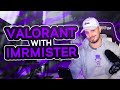 Imrmister takes on bronze valorant lobbies 