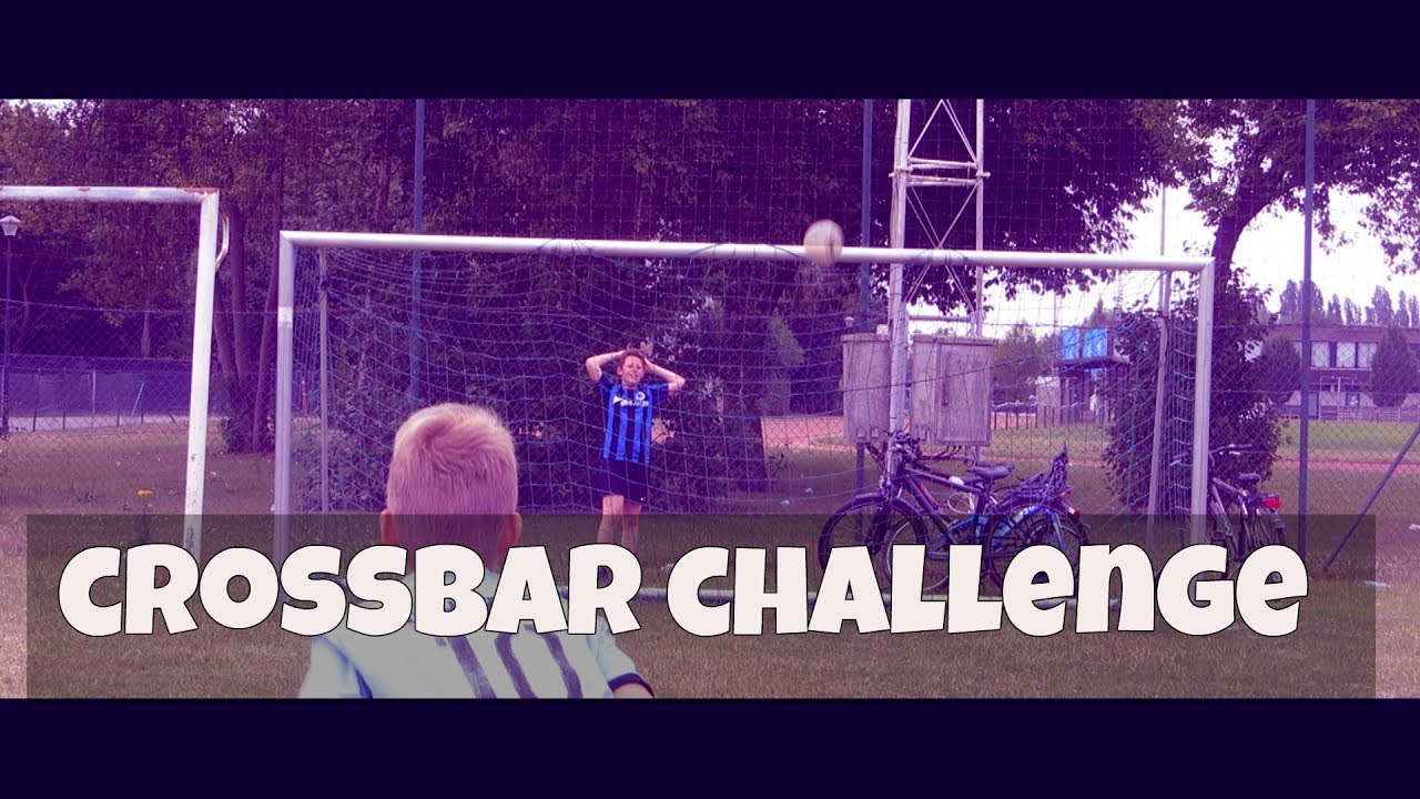 crossbar challenge2 met profvoetballers YouTube