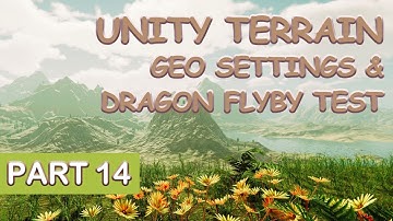 Unity 3D Terrain   The Scene Is Starting To Take Shape   Part 14
