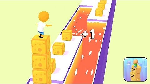 Cube surfer - gameplay all level with aig 17-18 android ios games