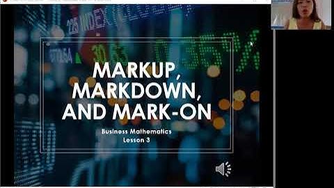 Mark up, Markdown, Mark on