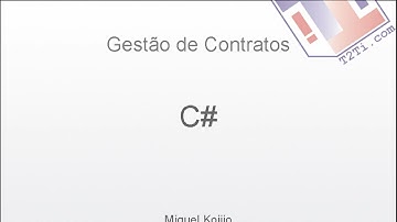 T2Ti ERP C# - Contratos - Video Aula 01 - Introdução