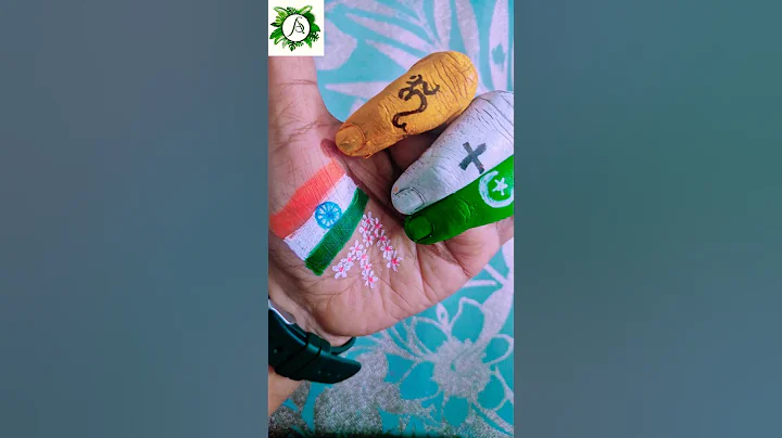 Unity in Diversity | #Independence Day Special Hand Art 🇮🇳 #art #india #youtubeshorts #unity #viral