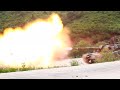 ROK Army main battle tanks in action (K1, K2 Black Panther, M48A5 Patton)