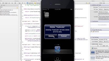 iPhone Programming - Introduction to Core Data