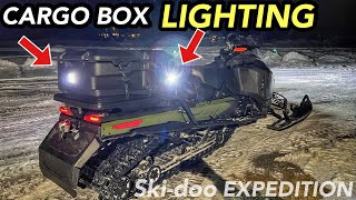 Adding LED Lights | Skidoo Expedition Cargo Box Mods